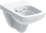 Geberit Selnova Square - Wc Sospeso, 530X350 Mm, Senza Bordo, Bianco 501.458.00.7
