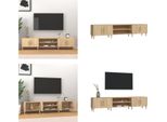 Mobile Tv Vidaxl Rovere Sonoma 180X31,5X40 Cm - Mobile Tv - Mobile Tv - Mobile Tv - Porta Tv