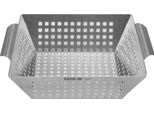 Cestello Per Grigliare, Acciaio Inox 26X22X7Cm
