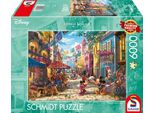 Schmidt Spiele Puzzle Thomas Kinkade Disney, Mickey & Minnie In Mexico 6000Teile 57397