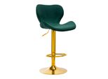 4Rico Bar Hocker Qs-B15 Verde Velluto