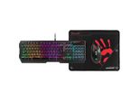 Tastiera + Mouse + Tappetino Per Mouse A4TECH Bloody Usb B1700 Bloody Bundle Set