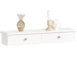 Sobuy Armadio A Muro Armadio Da Bagno Armadio A Muro Con 2 Cassetti Armadio A Muro Wht Circa 63,5 X 10 X 15 Cm