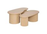 Set Di 2 Tavolini A Cloche "Soleya"" - Atmosphera CréAteur D'intéRieur"