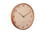 Karlsson - Orologio Da Parete Acento - Marrone Sabbia