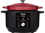 Tesla Electronics Multicook MC600 Pro, 5,6 L, 1500 W, Nero, Rosso, Ferro, 60 - 210 °C, 24 Ore