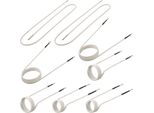 Kit Di Bobine Di Induttori Per Riscaldatori A Induzione Vevor, Set Di Mini Riscaldatori A Induzione Magnetici, Accessori Per Il Riscaldamento Senza Fiamma 8 Pezzi, Strumento Di Riscaldamento A Induzione Resistente Al Calore Con Flessibilità