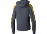 Erima Evo Star - Felpa Con Cappuccio Da Bambino - Grigio / Giallo