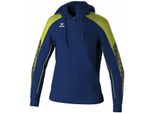 Erima Evo Star Giacca Da Allenamento Con Cappuccio Donna - Navy / Giallo