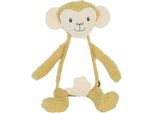 Happy Horse Scimmia Giocattolo Di Peluche Mano 36Cm Giallo - Peluche Morbido