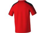 Erima Evo Star Poloshirt Function - Rosso/Nero, GrößE:Xl