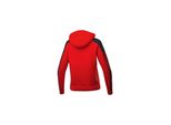 Erima Evo Star Giacca Da Allenamento Con Cappuccio Donna - Rosso / Nero