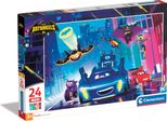 Clementoni Puzzle 24 Maxi Elementi Superkolor Batwheels 28522 - Puzzle Per Bambini