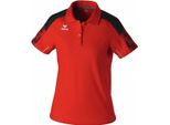 Erima Evo Star Poloshirt Function - Rosso/Nero, GrößE:38