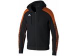 Erima Evo Star Giacca Da Allenamento Con Cappuccio Uomo - Nero / Arancione