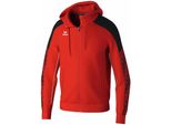 Erima Evo Star Giacca Da Allenamento Con Cappuccio Uomo - Rosso / Nero