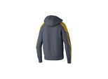 Erima Evo Star Giacca Da Allenamento Con Cappuccio Uomo - Grigio Ardesia / Giallo