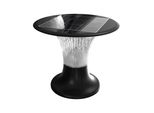 V-TAC Solar Led Wall Light VT-426, 15 W, 6000 K + 4000 K, Nero