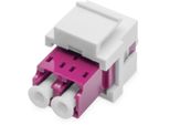 Digitus Lwl Kupplung Lc/Lc Multimode-Om4 Dupl.Keystone-Modul