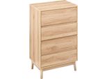 5 Five Simply Smart - Cassettiera A 4 Cassetti In Rovere Naturale "Abana"""