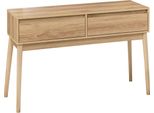 5 Five Simply Smart - Consolle Con 2 Cassetti In Rovere Naturale "Abana"""
