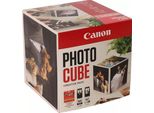 Canon Cartucce PG-560/CL-561 Photo Cube Creative Pack Bianco Rosa - Carta Fotografica 5X5 (PP-201 40 Giri)