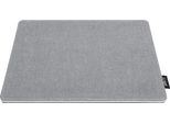 Sigel SA201 Tappetino Per Mouse In Pet Riciclato Grigio Chiaro/Nero 250X7X200 Mm