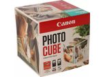 Canon Photo Cube Creative Pack - Confezione Da 2 Pezzi - Nero, Colore (Ciano, Magenta, Giallo)