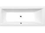 Cleo Vasca Rettangolare 160X70X48Cm, Bianco Opaco