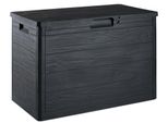 Toomax Woodys Cassetta Di Stoccaggio 160 L, Plastica, Grafite Toomax Z0186R0--4100