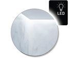 Specchio Da Bagno Rotondo A Led Con Illuminazione Ambiente Ronde Ø 80 Cm 411-033