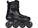 Pattini In Linea Powerslide Zoom Black 80, Unisex Per Uomo E Donna In Nero, Ruote 80Mm/85A, Cuscinetti Abec 7, N. Art.: 880256