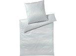 Joop! Set Di Biancheria Da Letto In Raso Mako Cornflower Gleam Colore Aqua Dimensioni 140X200+70X90Cm