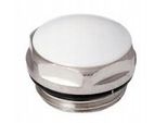 Correzione 1/2" Per Il Corpo Scaldante Bianco Con Copertura Del Corpo Scaldante E Guarnizione Da 17 Mm."