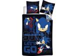 Sonic Bettbezug Lets Go - 140 X 200 Cm - 70 X 90 Cm