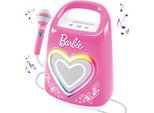 Lisciani 104475 - Barbie Party Maker Altoparlante E Microfono Karaoke Bluetooth Festa Danzante