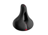 Rockbros Sella Per Bicicletta Sella Ergonomica Sella Per Bicicletta Impermeabile Nero-Rosso