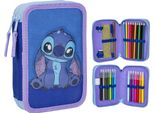 CerdÀ - PodwóJne Etui Na Przybory Szkolne Disney Stitch - Oficjalny Produkt