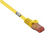 Renkforce RF-5370038 Cavo Di Rete RJ45, Cavo Patch Cat 6 U/Utp 10,00 M Giallo Con Protezione Del Naso A Scatto, Senza Alogeni 1 Pz