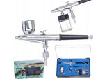 Pistola A Spruzzo Per Aerografo Con 2 Serbatoi Fengda BD-134 0,3 Mm