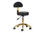 Sgabello Cosmetico Am-304G Oro Nero