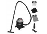 Aspirapolvere A Umido E A Secco Graphite (1200 Watt, Volume Contenitore 20 Litri, In Confezione) - Con Filtro A Schiuma, Hepa - Tubo Di Aspirazione: 2 M