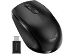 Genius NX-8006S Type-C, Mouse, Wireless, Ottico, 1200DPI, 3 Pulsanti, USB-C, Nero