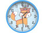 Vidaxl Orologio Da Parete Blu Ø25,5 Cm Polistirolo E Vetro