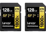 Lexar Sdxc 128 Gb Professional 1800X UHS-II U3 ( 180/270 Mb/S )