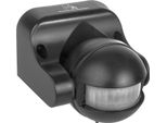 Rilevatore Di Movimento Pir A Infrarossi Maclean IP44 Grigio Portata 12M Carico Massimo 800/1200W MCE358 Gr
