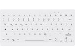 Contour AK-C4112F-U1-W/GE Contour Active Key Hygiene Mini Ultraflat Notebook Style