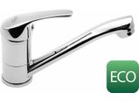 Aqualine 35 Miscelatore Per Lavabo Con Scarico Orientabile, Cartuccia Eco, Cromo