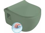 Wc Brilla, 36,5X53 Cm, Verde Opaco, Senza Bordo