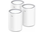 Cudy Mesh Solution M3000 3 Pezzi AX3000 Gigabit Wi-Fi 6 2.5G Bianco